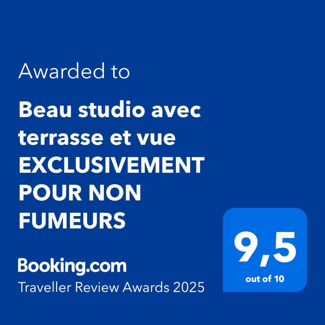 Beau Studio Avec Terrasse Et Vue Exclusivement Pour Non Fumeurs Belmont-sur-Lausanne Luaran gambar
